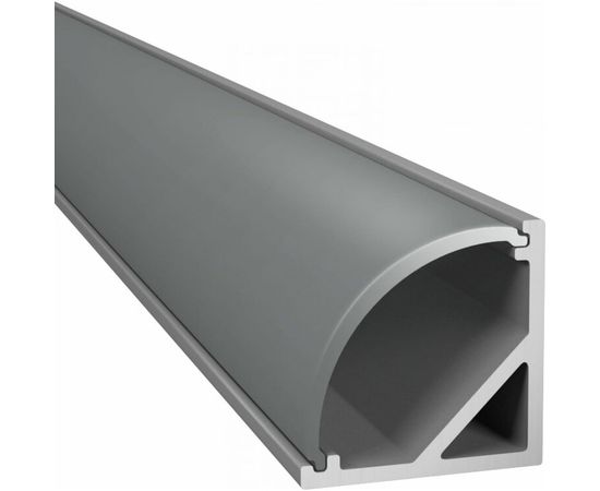 Алюминиевый профиль ArdyLight угловой ALS-1616 anod 2.0 с экраном комплект 50098-1 