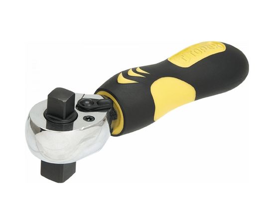 Короткая двойная трещотка TOPEX 1/2"" х 3/8"", 175 мм 38d543 