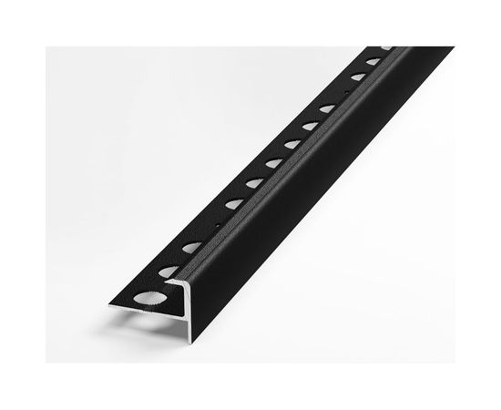 Профиль угловой алюминиевый ЛУКА 20х8 мм, 2,7 м, 5 шт, декоративный, Черный УТ000023601 