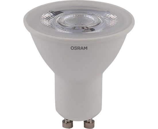 Светодиодная лампа OSRAM LED STAR, PAR16, 5Вт, GU10 370 Лм, 3000 К, теплый белый свет 4058075403376 