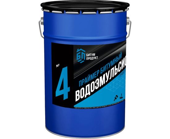 Битумный водоэмульсионный праймер БИТУМ ПРОДУКТ 5 кг BP-24 