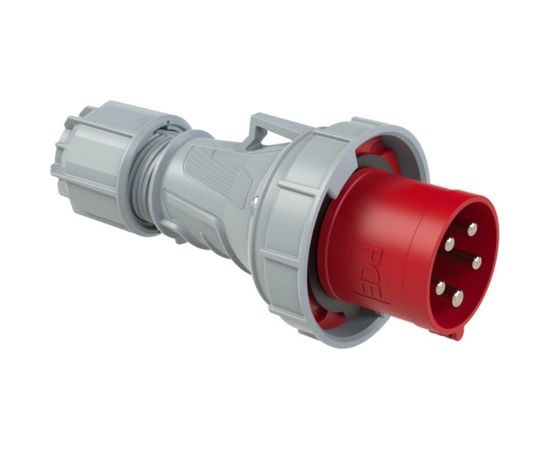 Кабельная вилка PCE 63А 380V 3P+N+E IP67 035-6 