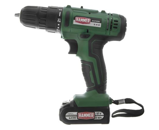 Аккумуляторная дрель Hammer ACD12ВS 12B 014285П – изображение 2