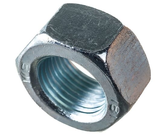 Гайка ZAMETAL М18х1,5 пр. 8.0, DIN 934, оц. 150 шт ZA516565 – изображение 2