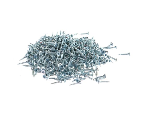 Универсальный саморез Tech-Krep 13х2,5 мм 500 шт оцинкованный, коробка с окном 102156 – изображение 2