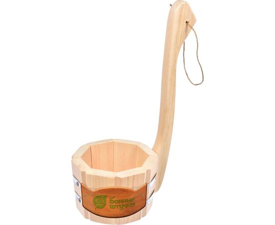 Бондарный ковш-черпак с вертикальной ручкой Банные штучки 0.6 л 3590 – изображение 2