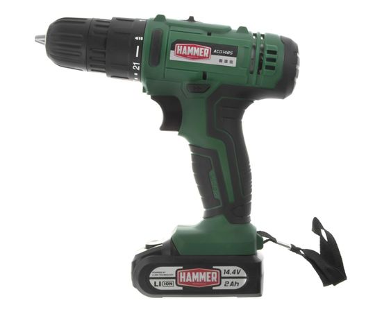 Аккумуляторная дрель Hammer ACD14BS 14.4B 14289 – изображение 2