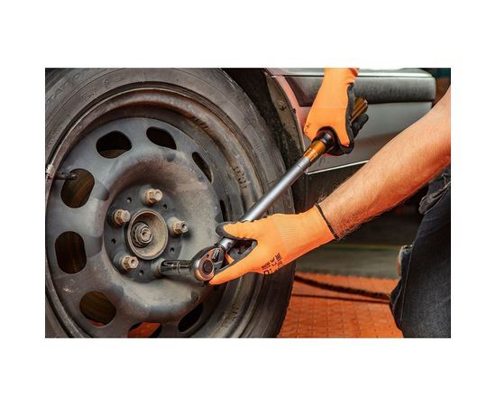 Динамометрический ключ NEO Tools 1/2"" х 510 мм, 40-220 Нм, лев/прав, блокировка кольцом, кейс 08-835 – изображение 3