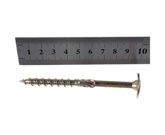 Конструкционный саморез INFIX ТАРЕЛЬЧ. 8х100 ЦЖ TX 40 50128 – изображение 3