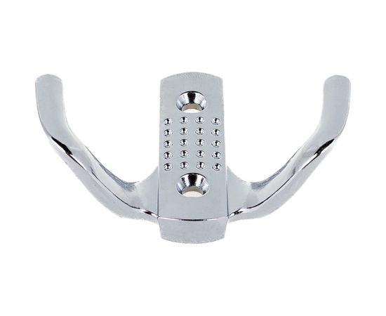 Крючок Tech-Krep с перфорацией, 2-х рожковый, хром 1 шт. 129909 – изображение 3
