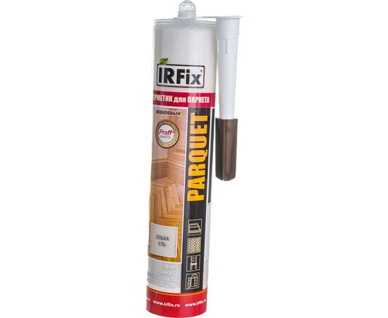 Акриловый герметик для паркета IRFIX Ель, Ольха 310 мл 20024 – изображение 3