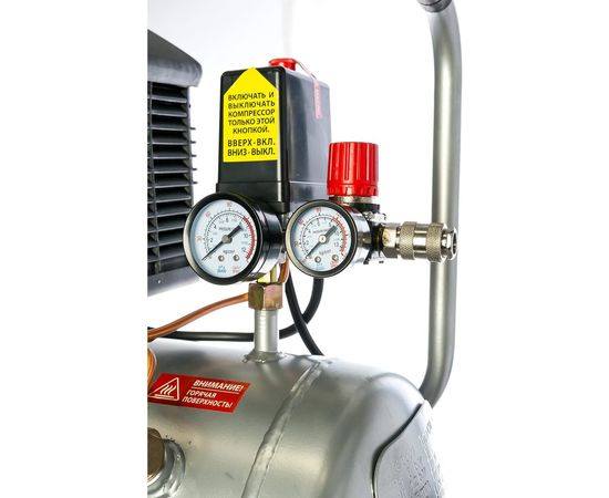 Масляный поршневой компрессор QUATTRO ELEMENTI VENTO-24 770-247 – изображение 3