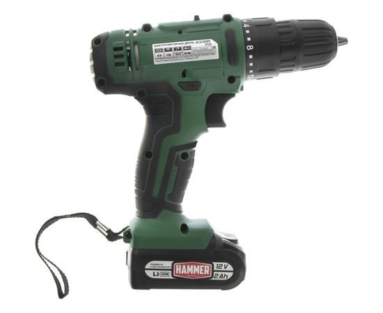 Аккумуляторная дрель Hammer ACD12ВS 12B 014285П – изображение 3