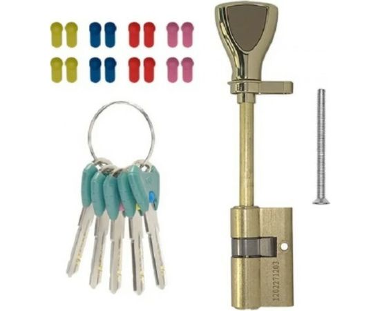 Цилиндровый механизм CRIT P-238-St 50/20/80 Лп, латунь полированная 03987 – изображение 3