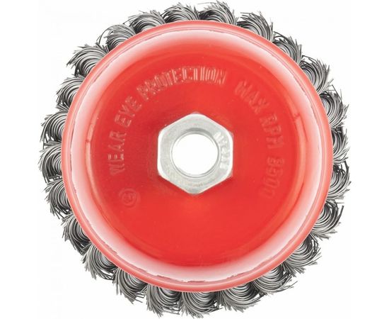 Щетка чашечная (100 мм; М14) для УШМ Matrix 74628 – изображение 3