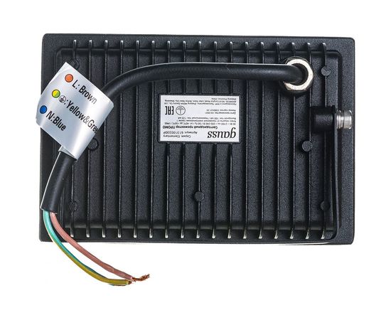 Светодиодный прожектор Gauss Elementary 30W 2100lm IP65 6500К черный ПРОМО 613100330P – изображение 4