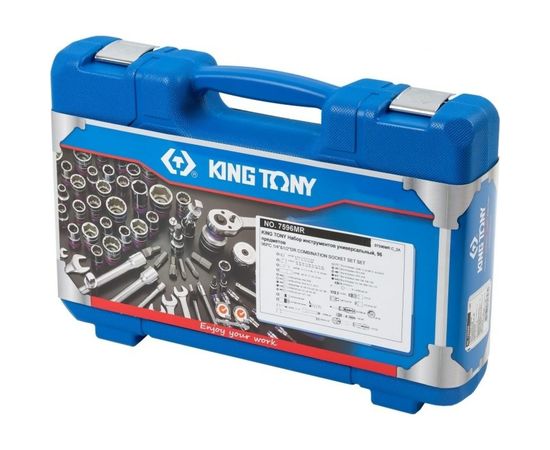 Универсальный набор инструментов KING TONY 96 предметов 7596MR – изображение 5