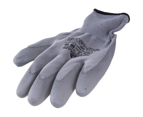 Полиэстеровые перчатки с полиуретановым покрытием Delta Plus VE702PG, р. 9 VE702PG09 – изображение 6