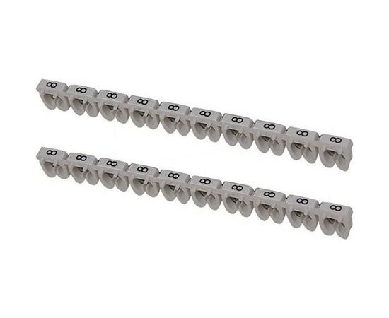 Наборный маркер TDM символ 8 серый 6 мм2 100 шт. SQ0534-0054 