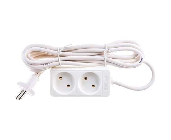 Бытовой удлинитель 2200 Вт 2гн. ПВС 3м Союз 481S-1203 