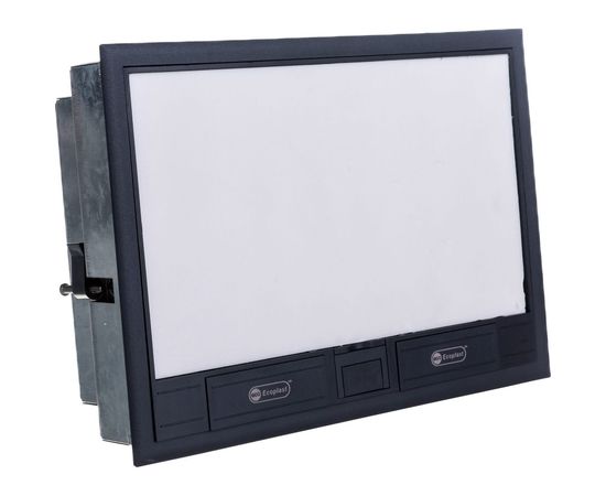 Люк в пол Экопласт LUK/12 на 12 постов, сталь, с коробкой и суппортом 70012 