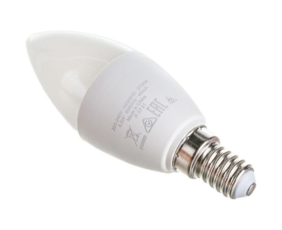 Светодиодная лампа OSRAM LED STAR B Свеча 6.5Вт E14 550 Лм 3000 К Теплый белый свет 4058075134171 