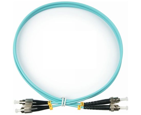Оптический патч-корд TopLAN дуплексный, FC/PC-ST/PC, MM 50/125 , 20 м, DPC-TOP-OM3-FC/P-ST/P-20 