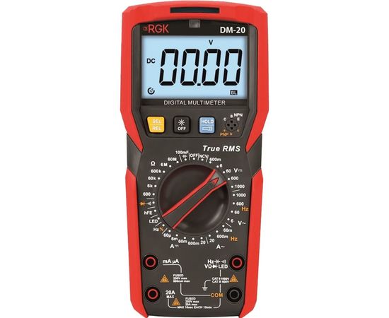 Цифровой мультиметр RGK DM-20 776455 