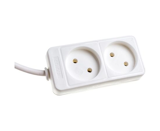 Бытовой удлинитель 2200 Вт 2гн. ПВС 3м Союз 481S-1203 – изображение 3