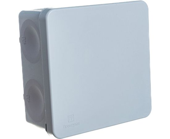 Распределительная двухкомпонентная коробка Промрукав для прямого монтажа HF 100х100х50 60-0300 – изображение 2