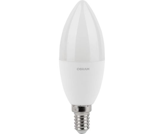 Светодиодная лампа OSRAM LED Value, B, E14, 800Лм, 10Вт, замена 75Вт, 6500К, холодный белый свет 4058075579262 – изображение 2