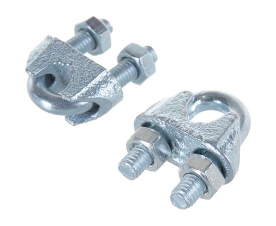 Зажим троса ЕВРОПАРТНЕР DIN 741 Zn D8 2 шт. Z1 07732 – изображение 2
