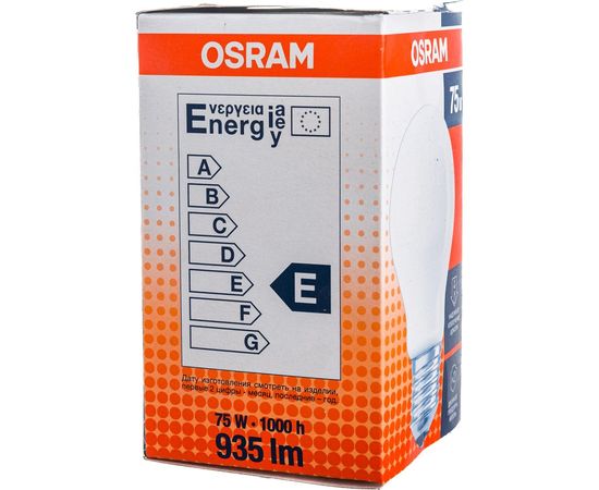 Лампа накаливания CLASSIC A FR 75W E27 OSRAM 4008321419682 – изображение 2