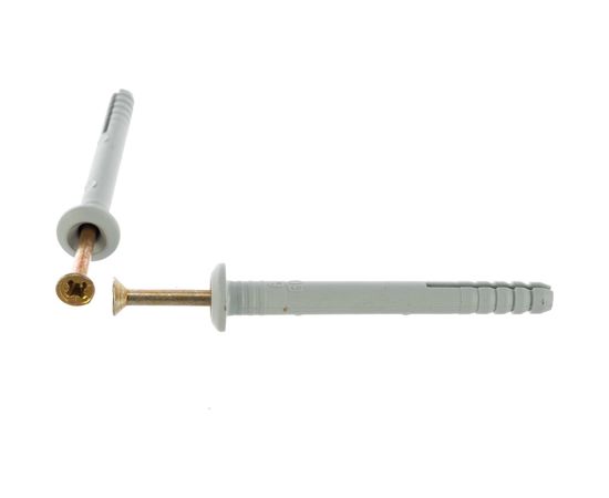 Дюбель-гвоздь Tech-Krep 6х60 грибовидная манжета, полипропилен 14 шт - пакет 102946 – изображение 5