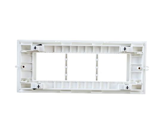 Суппорт для розетки Экопласт PM-45/6 45х45 6 модулей 73916 – изображение 3
