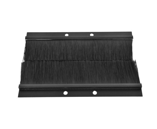 Комплект щеточного ввода ЦМО в шкаф, универсальный, цвет черный КВ-Щ-55.210А-9005 – изображение 2