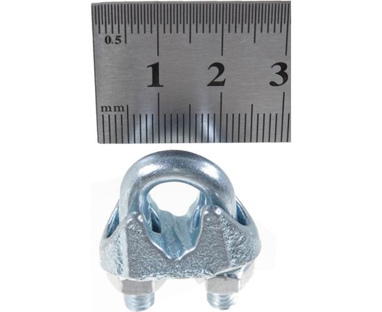 Зажим троса ЕВРОПАРТНЕР DIN 741 Zn D8 2 шт. Z1 07732 – изображение 3