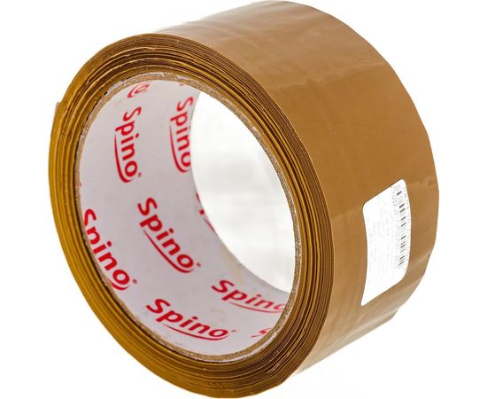 Упаковочная лента SPINO 48ммx66м коричневая PP 45мк 76010 – изображение 3