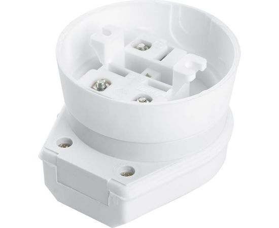 Разборные вилка с розеткой STEKKER открытой установки для плит с заземлением, 32А, белый PPG32-52-20 39469 – изображение 3