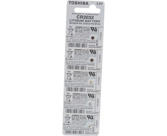 Литиевый элемент питания Toshiba CR-2032 802032 – изображение 4