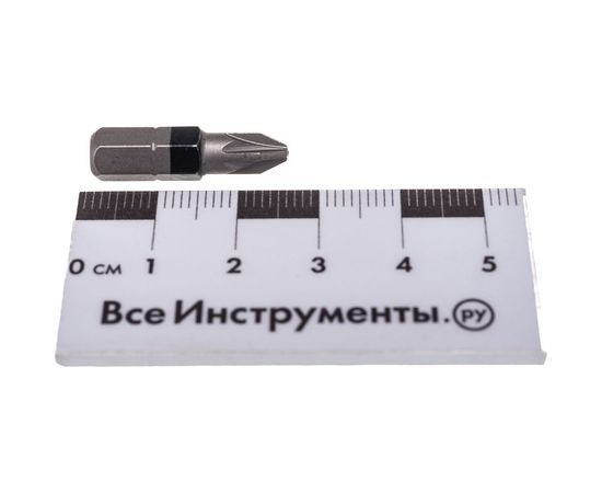 Бита PZ2-ЧЁРН.-1/4ZO-L25MM (PZ2, 25 мм) WURTH 0614176652090 – изображение 4