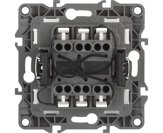 Двойной выключатель с подсветкой ЭРА 12-1105-01 10АХ-250В белый Б0014657 – изображение 4