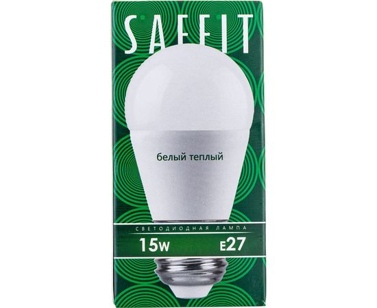 Светодиодная лампа SAFFIT SBG4515 Шарик E27 15W 2700K 55212 – изображение 6