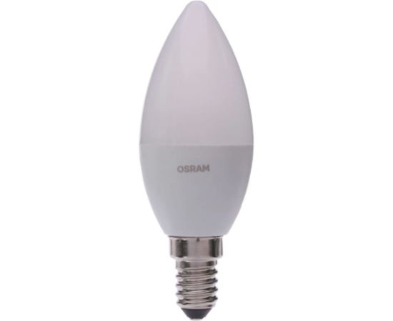 Светодиодная лампа OSRAM LED STAR, B, свеча, 6.5Вт, E14, 550Лм, 6500 К, холодный белый свет 4058075467620 