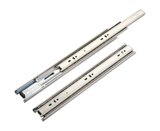 Шариковые направляющие Lemax prof полного выдвижения 45/350 мм, сталь DM45-350F 