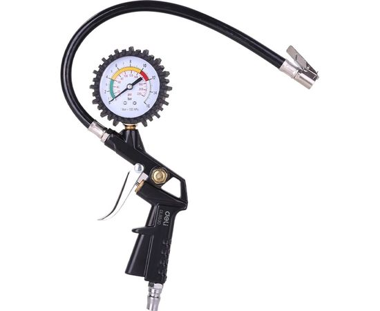 Пистолет для подкачки шин с датчиком давления DELI dl8530 104501 