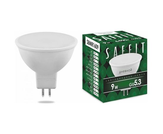 Светодиодная лампа SAFFIT 9W 230V GU5.3 6400K, SBMR1609 55086 