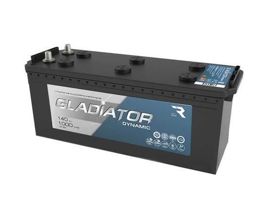 Аккумуляторная батарея Gladiator 140 А/ч, прямая полярность, тип вывода конус GDY14040 