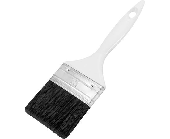 Кисть DECOR PROFI для грунта 25х15 мм, черная синтетическая щетина, пласт. ручка 780-025 