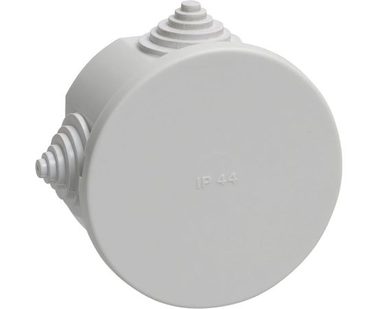 Распределительная коробка IEK, ОП 75x40 мм, IP44, KM41237, 4 кабельных ввода, ИЭК, UKO11-075-040-000-K41-44 